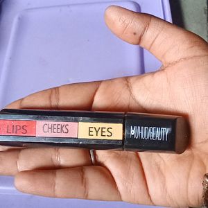 3 In 1 Eyeshadow Lipstick Blush