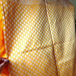 Royal Yellow Saree