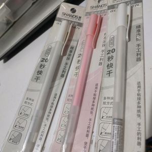 Glue Pen Stick Aesthetic Stationery Art & Craft