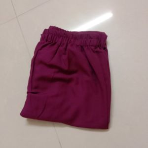 Wine Colour Pant