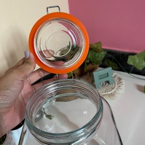 3litre Glass Clip Jar