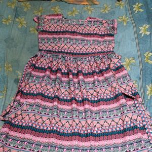 A Line Multicolour Dress