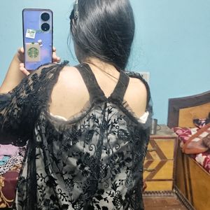 Chokar Neck Off Shoulder