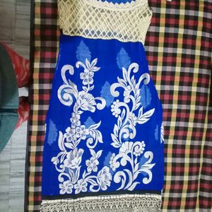 Partywear Long Kurti( Price Dropped)