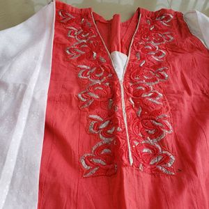 Rose Pink Anarkali Suit