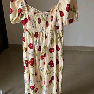 Cherry Print Dress