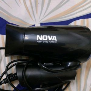 Nova Hair Dryer Foldable ( Hot & Cold)