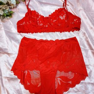 Red Stylish Bikini Set 💥