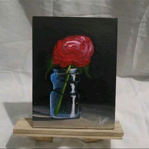 Rose canvas painting combo