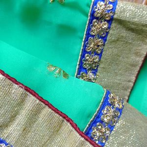 Fancy Saree(Green)