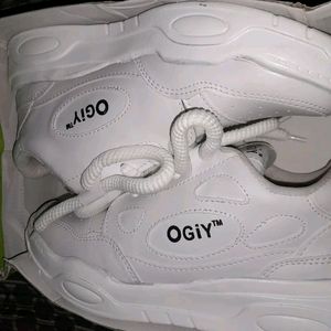 White Unisex Sneakers