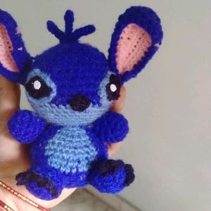 Blue Stitch Crochet Soft Toy