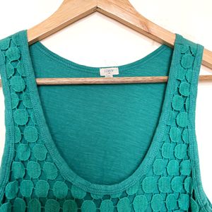 🎀Sea Green Tank Top By J Crew