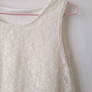 White Lace Dress