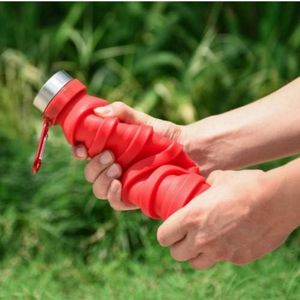 Collapsable Travel Silicon Water Bottle