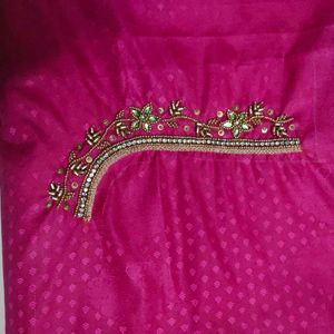 Aari Maggam Work Blouse Material