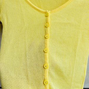 H&M Yellow Top