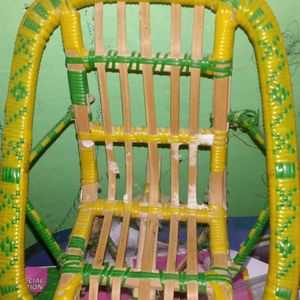 Small Bamboo chair For Decoration