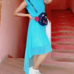 STUNNING High Low, Sleeveless Dress