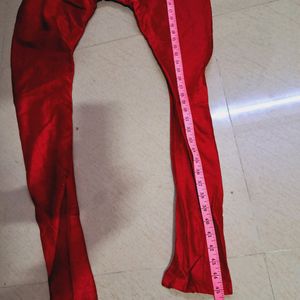 Combo Of RED  And GREEN Chudidaar Pants