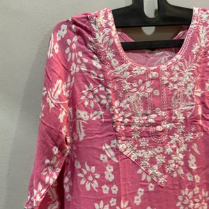 Pink Kurti