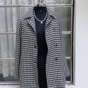 Check Pattern Coat