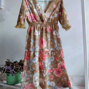 Floral Printed Dress