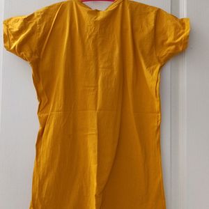 Mustard Nightwear Top