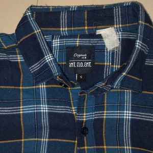 Men Formal Shirt Checks Design