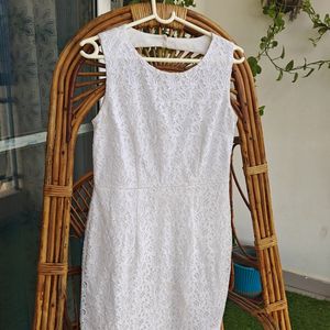 Van Heusen White Party Dress