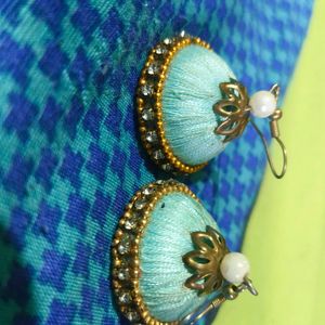 Silk Thread Earrings