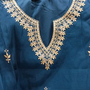 Pakistani Pure Cotton Fabric Heavy Work Embroidery