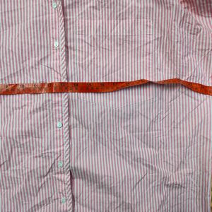 Fine Cotton Pink-White Shirt For Women