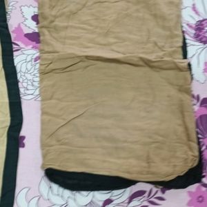 Black And Gray Kurti With Only Dupatta