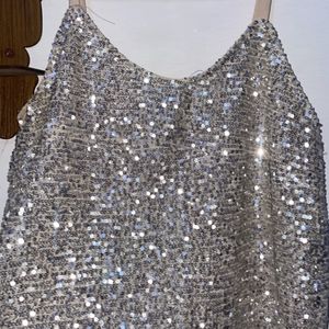 silver sequence top