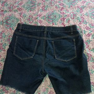 Women denim shorts