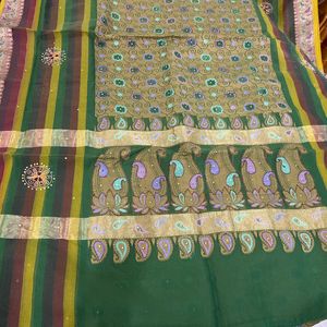 Fancy Saree - Mixed Cotton