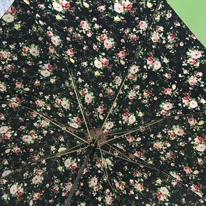 Auto Open Umbrella, Floral 22 Inch.