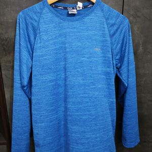 Blue Full Sleeves T Shirt