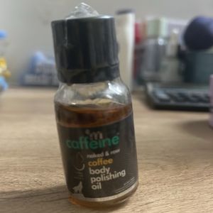 Mcaffine coffee body polishing oil