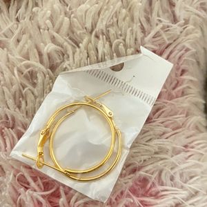 Cute Golden Hoops 💛✨