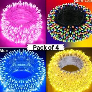 Pack Of 4 Rice Lights