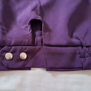 Sale!!Women Purple Blouse Top!!