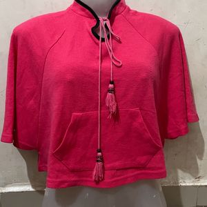 Pink Corean T-shirt For Girls