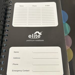 Elite Premium Notebook 22*14 Cm Single Ruled