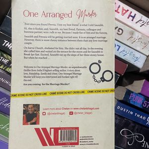 One arranged marriage murder by Chetan Bhagat