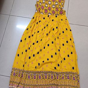 Cotton Printed Women Gown