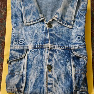 Acid Wash Denim Jacket (Blue) - XL 44