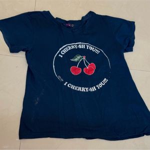 Comfortable Blue Casual Tshirt