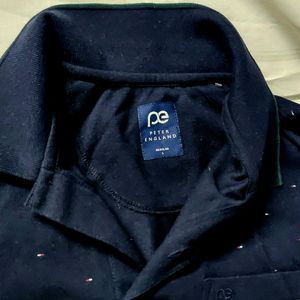 Navy blue L Peter England TShirt